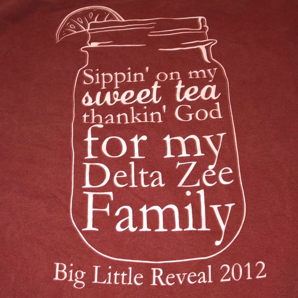 Delta Zeta long sleeve shirt - Picture 2 of 3